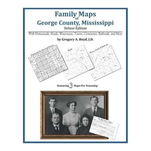 Family Maps of George County, Mississippi - Paperback