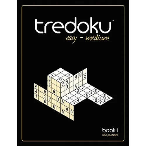 Tredoku - Easy-Medium 1 - Paperback
