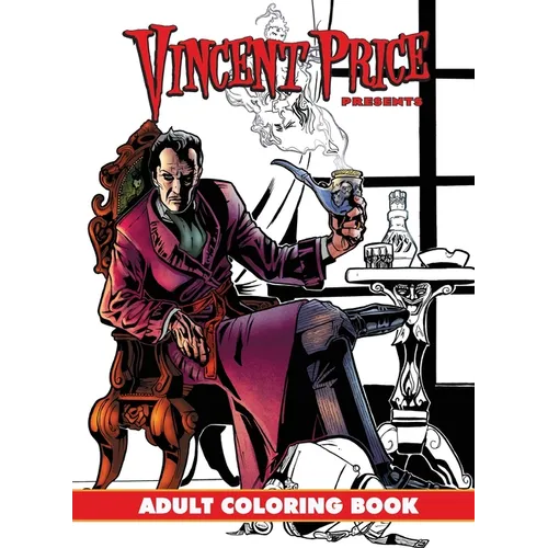 Vincent Price Presents: Adult Coloring Book - Paperback