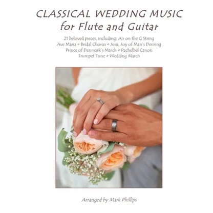Classical Wedding Music for Flute and Guitar - Paperback