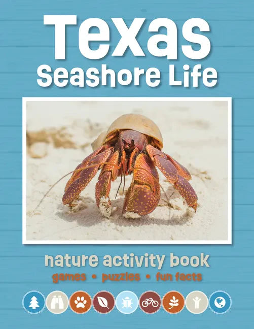 Texas Seashore Life Nature Activity Book - Paperback