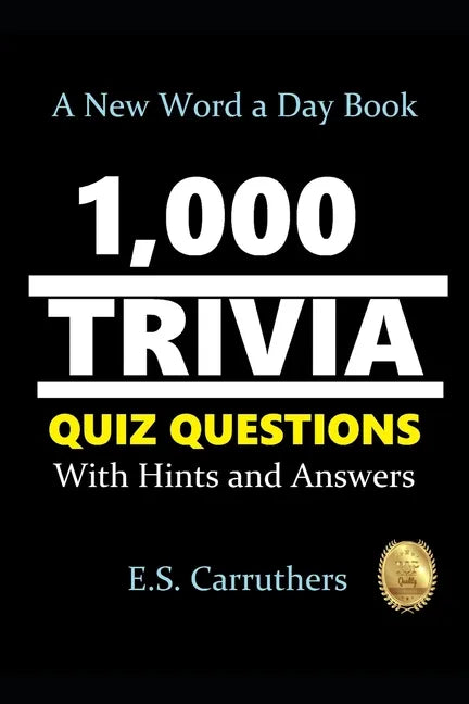 1,000 Trivia Quiz Questons: With Hints and Answers - Paperback