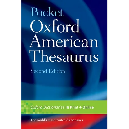 Pocket Oxford American Thesaurus, 2e - Paperback