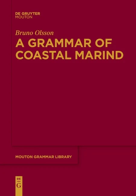 A Grammar of Coastal Marind - Paperback
