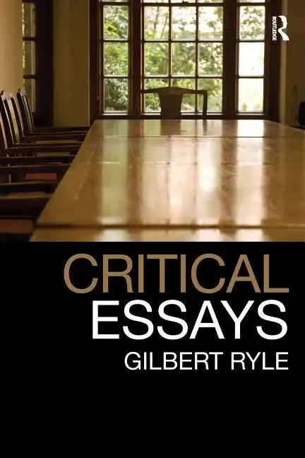 Critical Essays: Collected Papers Volume 1 - Paperback