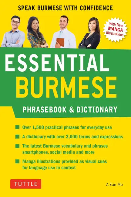Essential Burmese Phrasebook & Dictionary: Speak Burmese with Confidence - Paperback