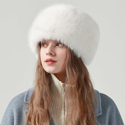 🧢 All-Match Earflaps Northeast Plush Bucket Hat