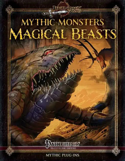 Mythic Monsters: Magical Beasts (alternate cover) - Paperback