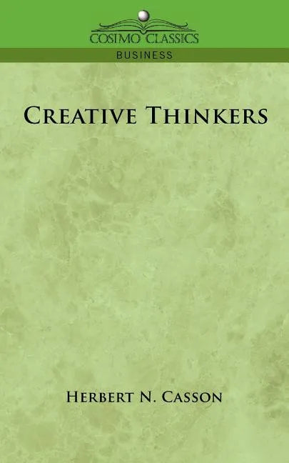 Creative Thinkers - Paperback