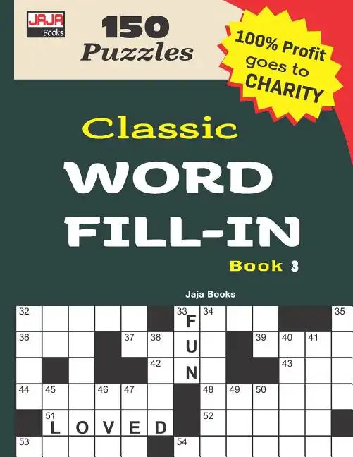 Classic WORD FILL-IN Book 3 - Paperback