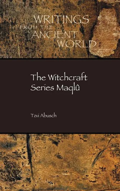 The Witchcraft Series Maqlû - Hardcover