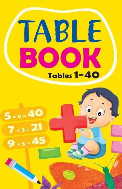 Table Book: Tables 1 to 40 - Paperback