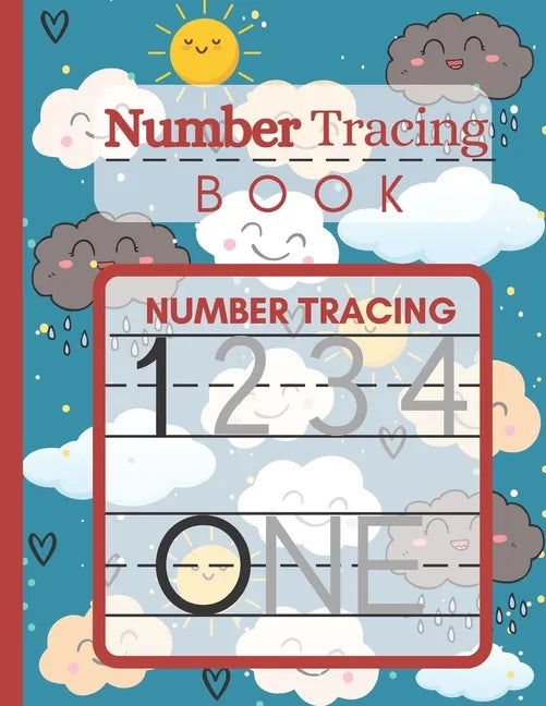 Number Tracing Book: Number Tracing Book for Preschoolers - Paperback