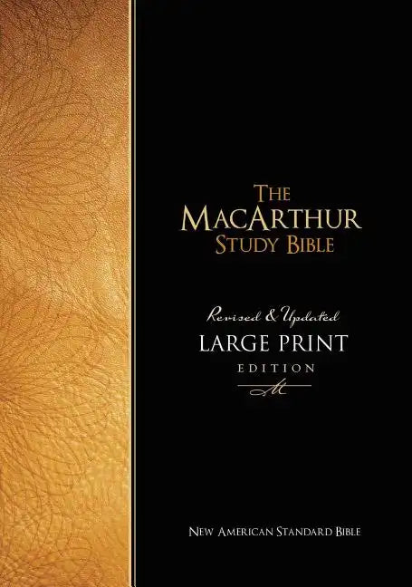 MacArthur Study Bible-NASB-Large Print - Hardcover