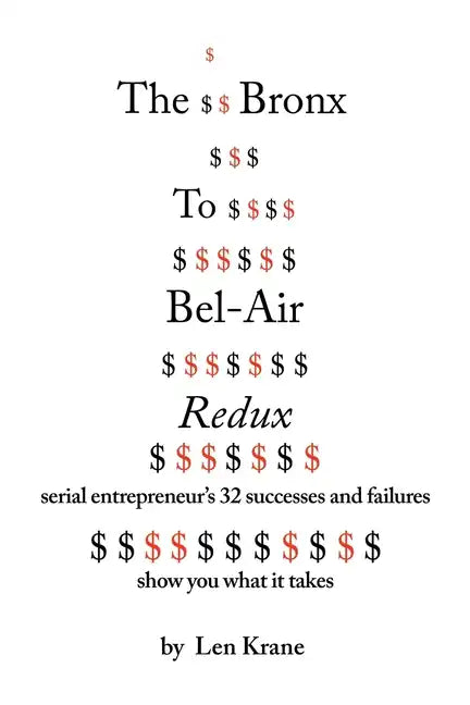 The Bronx To Bel-Air Redux: Serial Entrepreneur's 32 Successes and Failures Show You What It Takes - Paperback