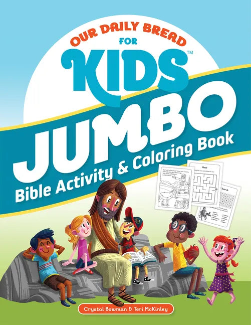 Our Daily Bread for Kids Jumbo Bible Activity & Coloring Book - Paperback