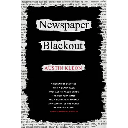 Newspaper Blackout - Paperback