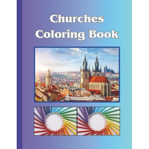 CHURCHES Coloring Book - Paperback