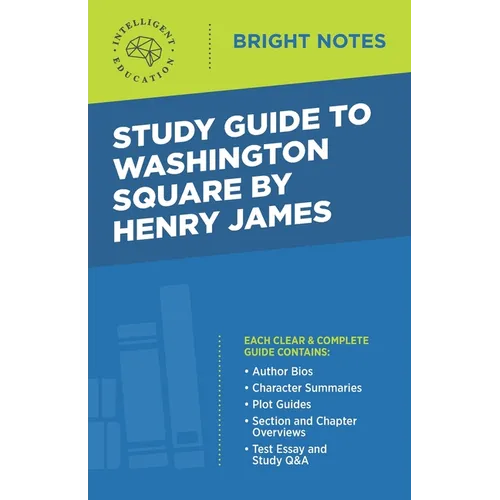 Study Guide to Washington Square by Henry James - Paperback