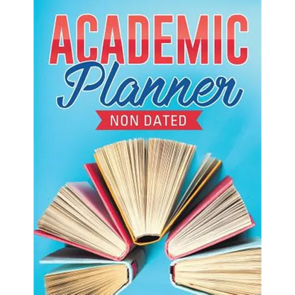 Academic Planner Non Dated - Paperback