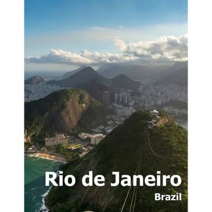 Rio de Janeiro: Coffee Table Photography Travel Picture Book Album Of A Brazilian City in Brazil South America Large Size Photos Cover - Paperback