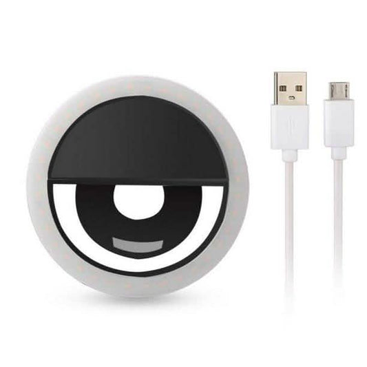 2-Pack: Mobile Ring Light Portable Selfie LED Light Ring Camera Flash