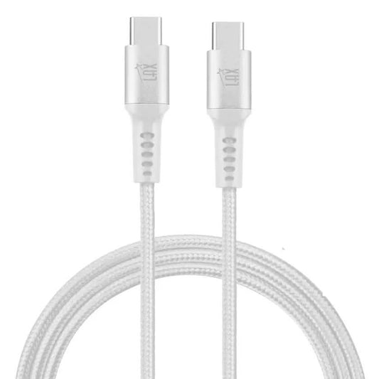 2-Pack: Nylon USB C to USB C Cable 6 Ft. 60W