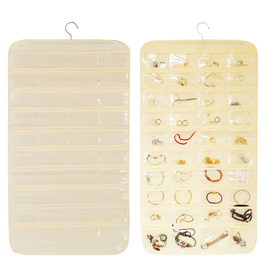 2-Piece: Hanging Jewelry Organizer