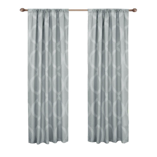 2-Piece Set: Sloane Street Ogee Window Panel Pair