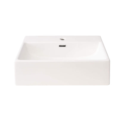 Nuvia 20-Inch Modern Bathroom Vanity With Ceramic Sink And Storage Cabinet (SAK83047)