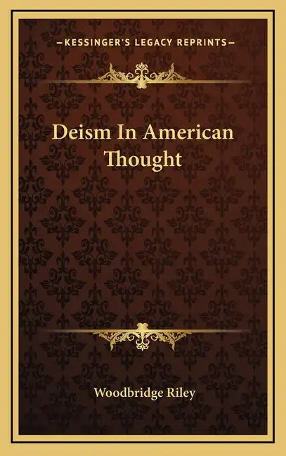 Deism in American Thought - Hardcover