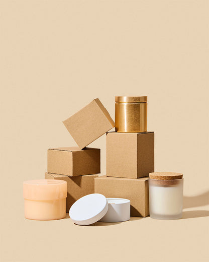 candle box - kraft