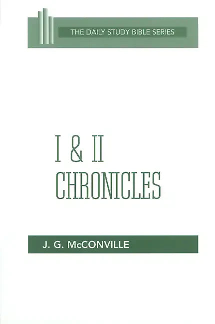First and Second Chronicles Dsb OT - Paperback
