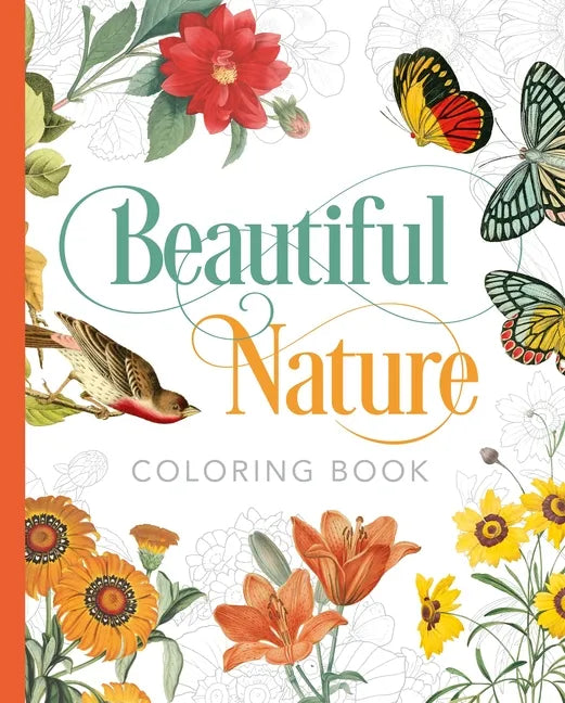 Beautiful Nature Coloring Book - Paperback