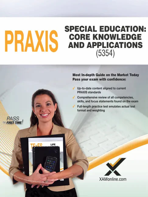 2017 Praxis Special Education: Core Knowledge and Applications (5354) - Paperback
