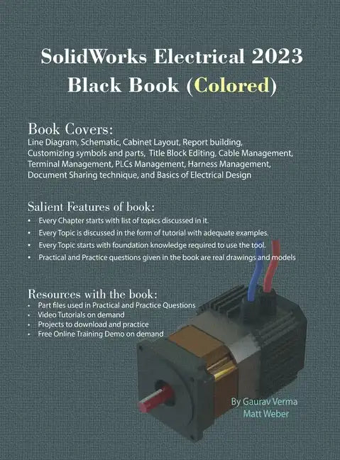 SolidWorks Electrical 2023 Black Book - Hardcover