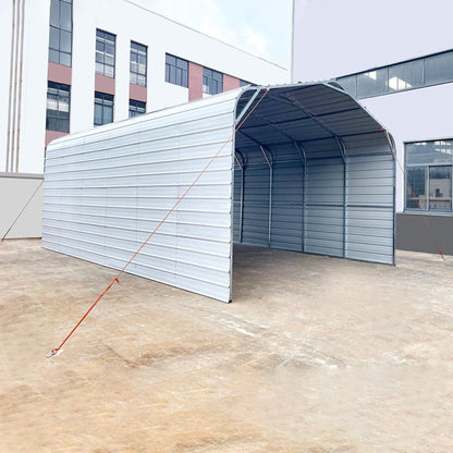 [20X30FT] Alora Heavy-Duty Outdoor Galvanized Steel Carport (SAK21596)