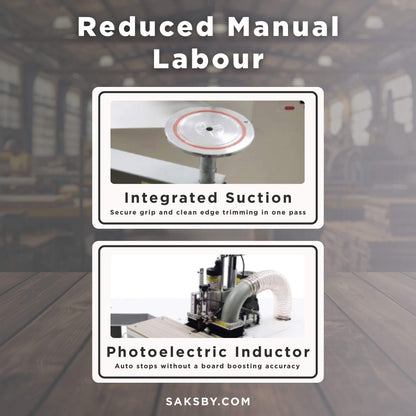 220V Curved Edge Trimming Machine With Foldable Arm (SAK60739)