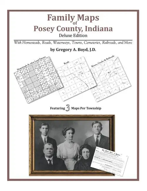 Family Maps of Posey County, Indiana - Paperback