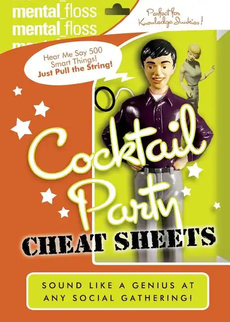 Mental Floss: Cocktail Party Cheat Sheets - Paperback