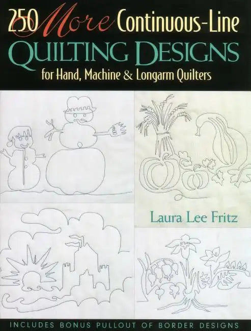 250 More Continuous-Line Quilting Design - Paperback