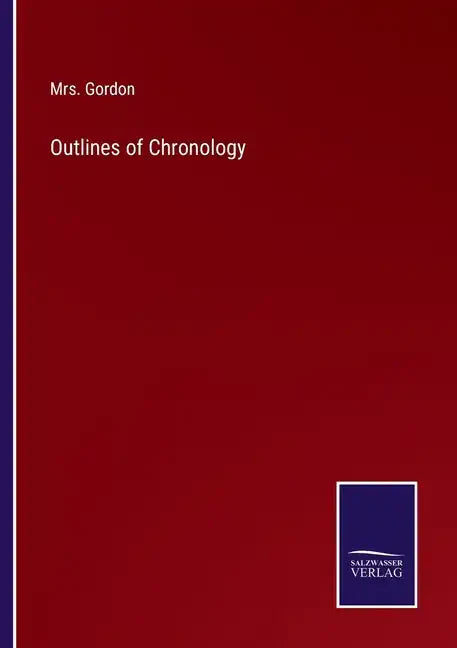 Outlines of Chronology - Paperback