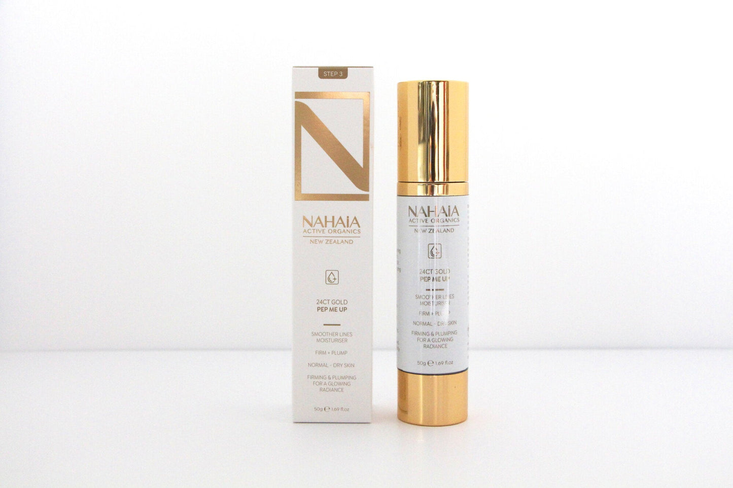 24CT GOLD PEP ME UP SMOOTHER LINES MOISTURISER 1.76 fl oz