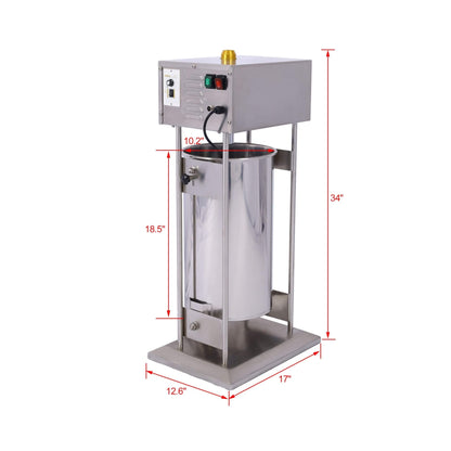 25L Commercial Electric Stainless Steel Sausage Maker Stuffer (SAK29537)