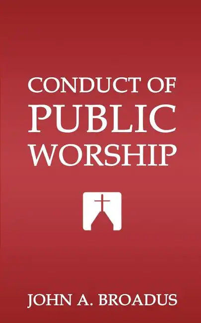 Conduct of Public Worship - Paperback