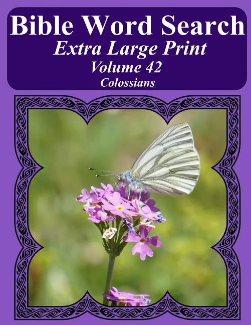 Bible Word Search Extra Large Print Volume 42: Colossians - Paperback