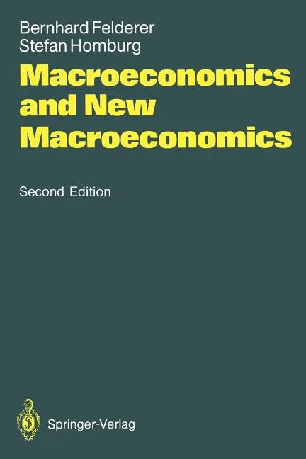 Macroeconomics and New Macroeconomics - Paperback