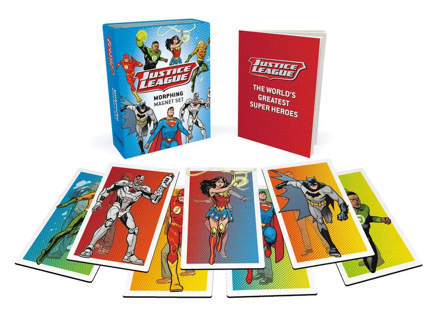 Justice League: Morphing Magnet Set: (Set of 7 Lenticular Magnets) - Paperback
