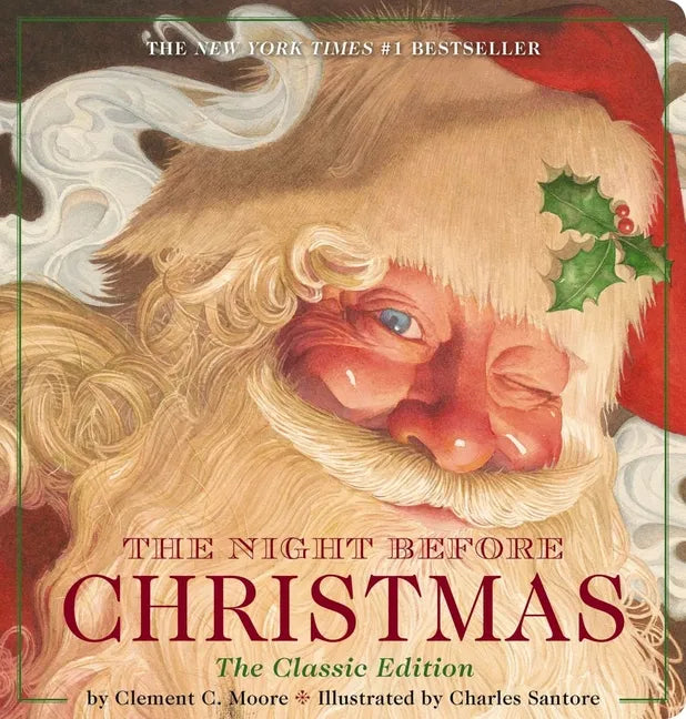 The Night Before Christmas Oversized Padded Board Book: The Classic Edition - Board Book