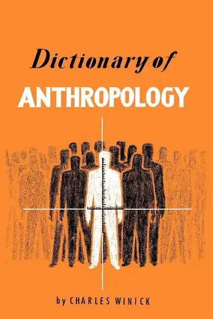 Dictionary of Anthropology - Paperback